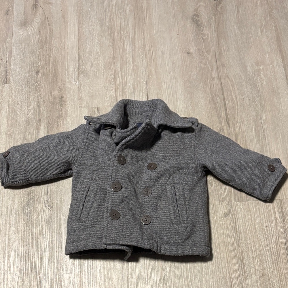 GAP Charcoal‎ Kids Pea Coat